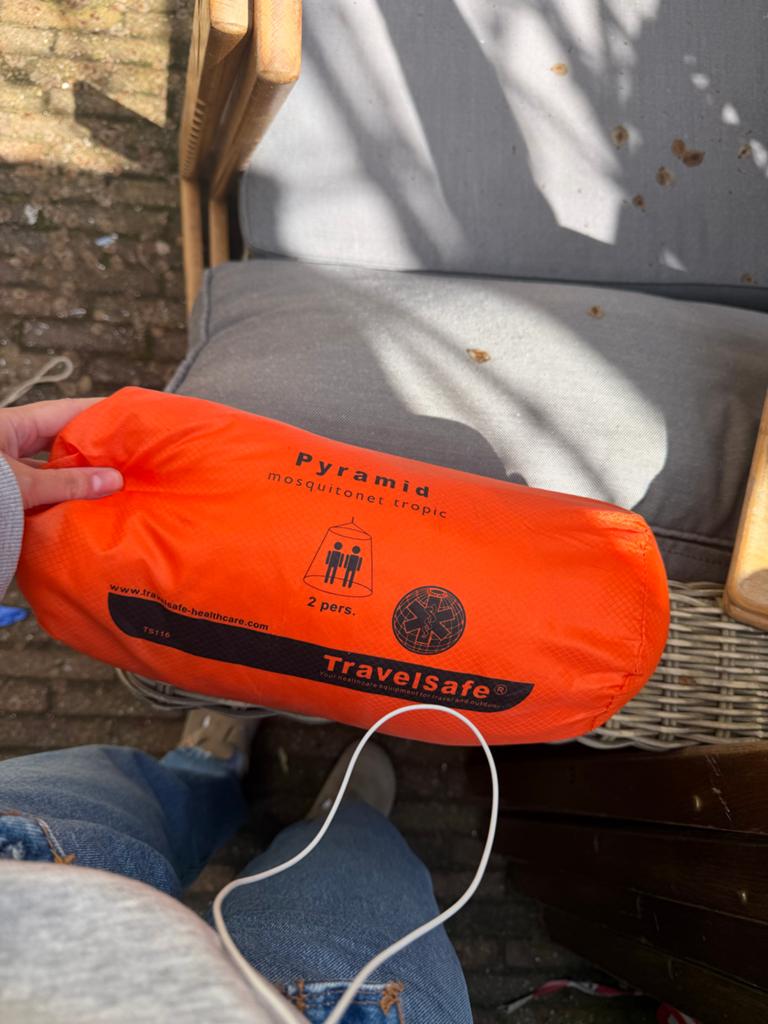 Nieuw TravelSafe Pyramid muskietennet voor 2 personen, Ophalen, Nieuw