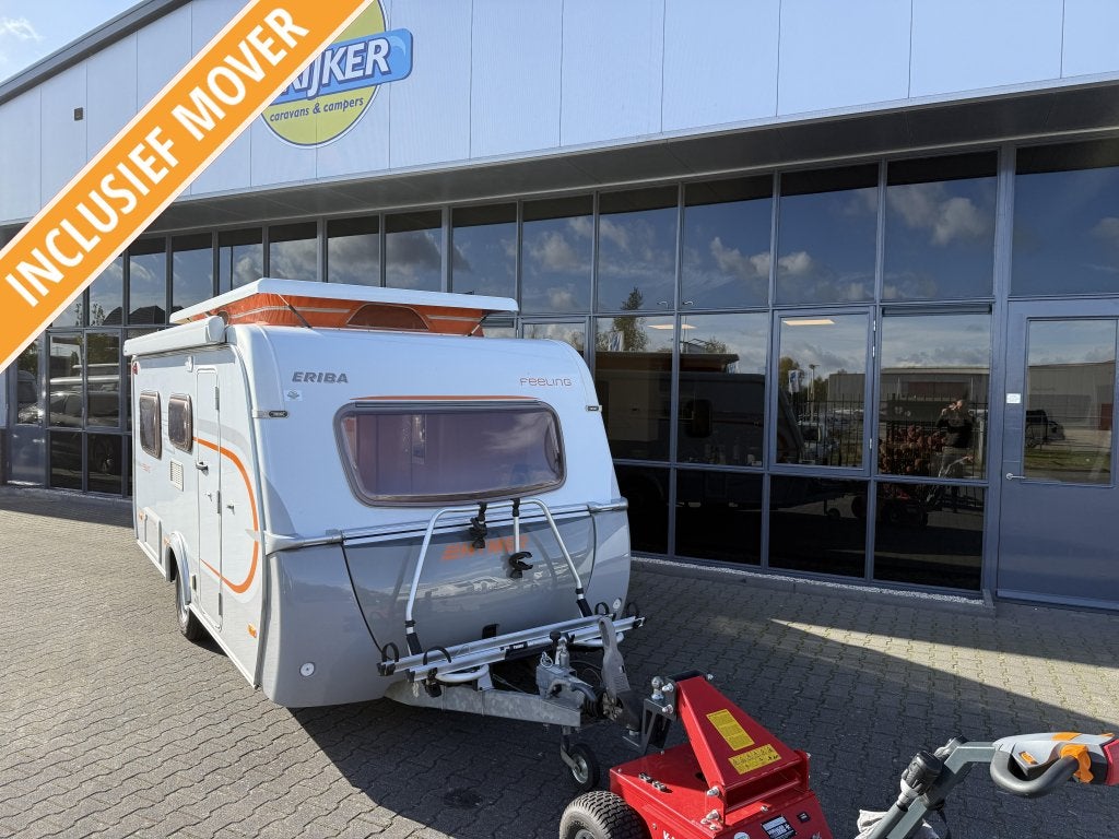 Eriba Feeling 430 Aparte bedden WC Zit etc., 2 aparte bedden, Bedrijf, Treinzit, 4 tot 5 meter