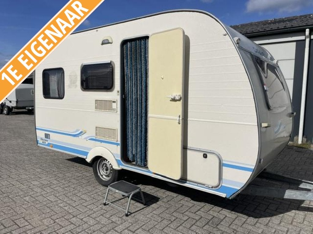 Caravelair Univers 425 2001; 2xzit tent luifel, Overige typen, Treinzit, 4 tot 5 meter, 500 - 750 kg