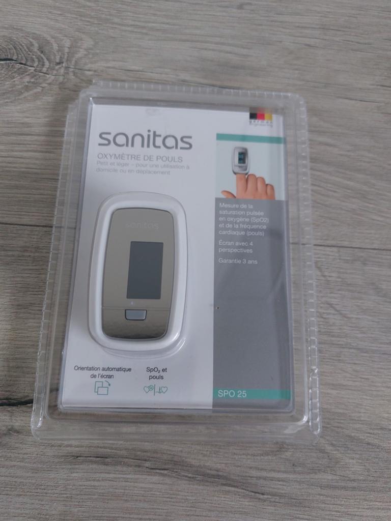 Sanitas OXYMÈTRE DE POULS SPO 25 - Nieuw in verpakking, Ophalen