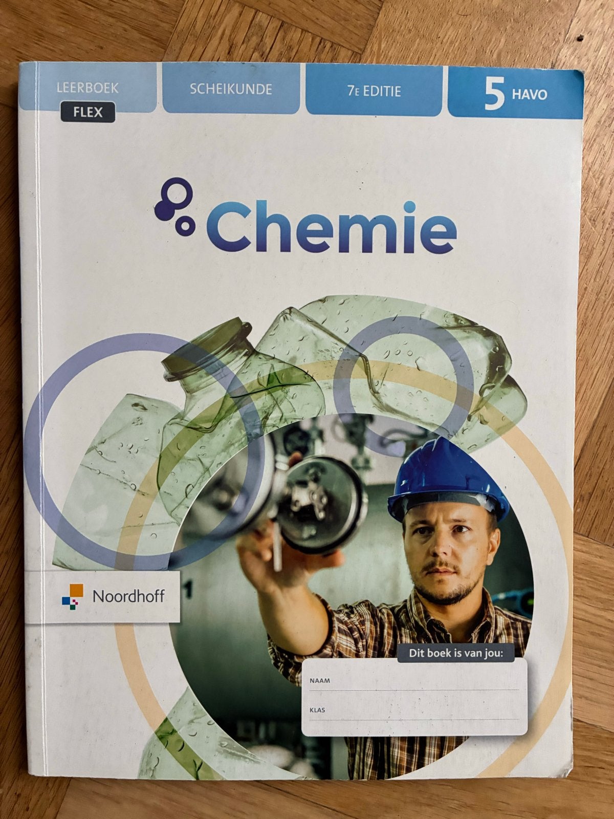 Chemie 5 HAVO Leerboek - 7e Editie Noordhoff FLEX, Ophalen of Verzenden, Gelezen, HAVO, Scheikunde