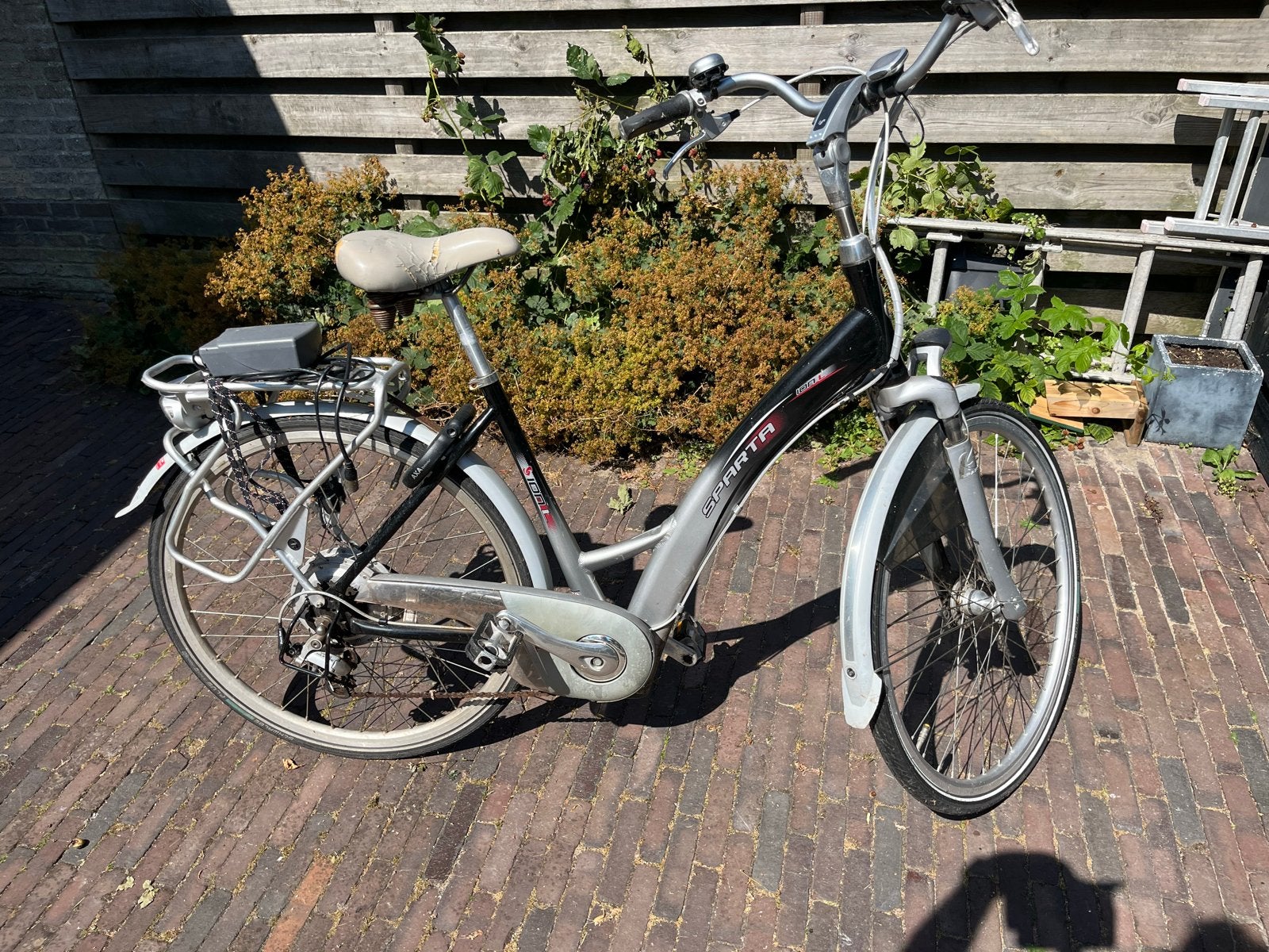 Sparta E-bike - Gebruikt, accu stuk!!, Fietsen en Brommers, Elektrische fietsen, Ophalen, Sparta, Gebruikt, 51 tot 55 cm