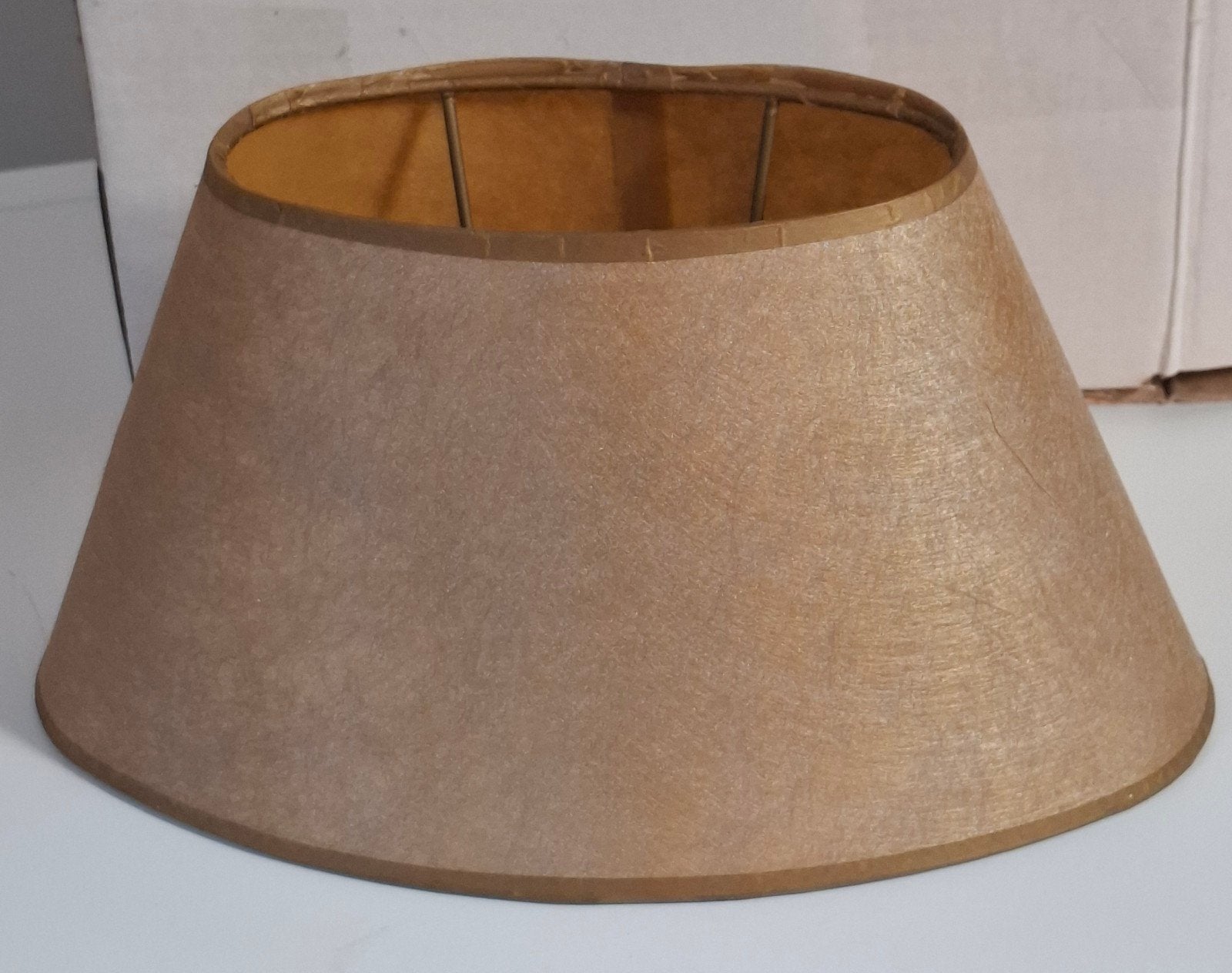 Ovale lampenkap, Ophalen of Verzenden, Tafellamp
