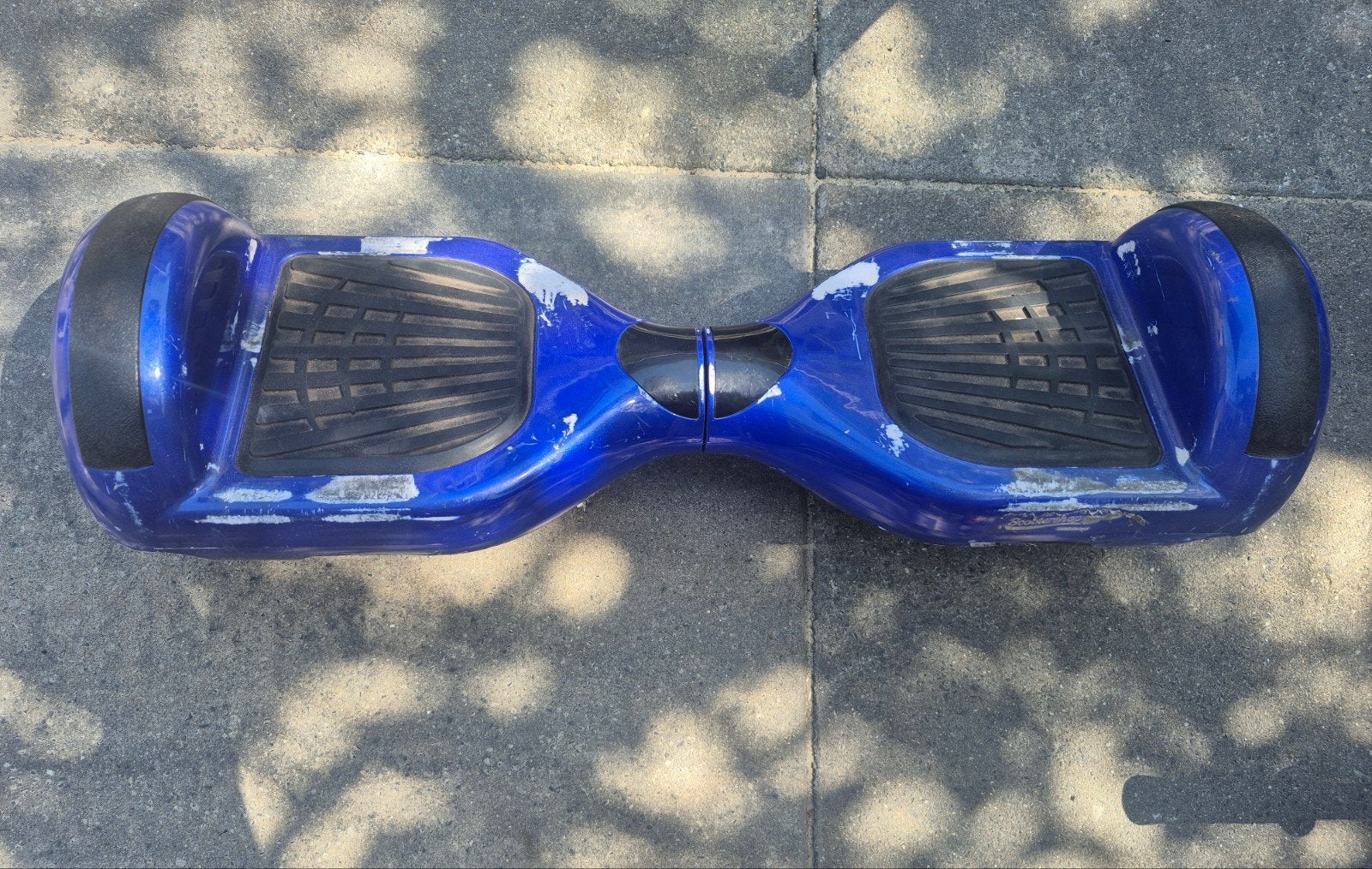 Hoverboard met zitje - Blauw, gebruikt, Ophalen, Gebruikt, Overige typen, Onbekend