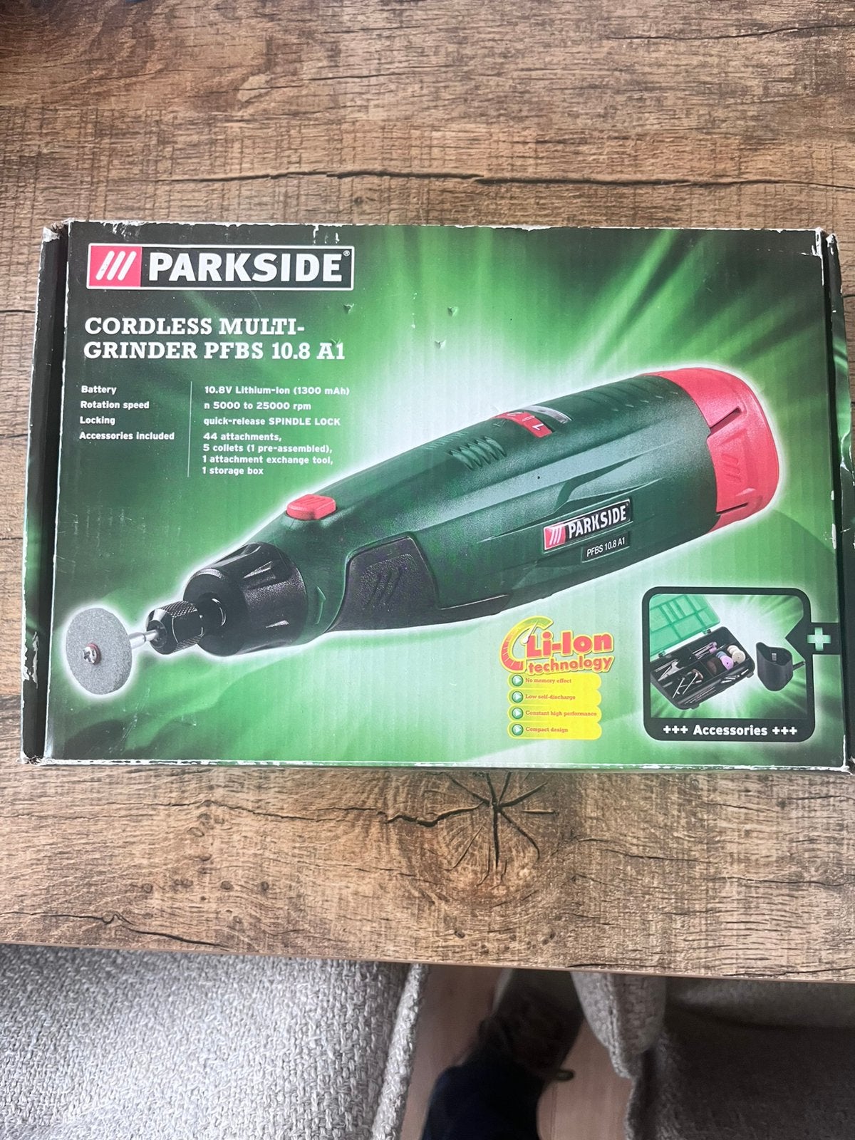 Parkside cordles multigrinder, Ophalen of Verzenden, Zo goed als nieuw, 1200 watt of meer