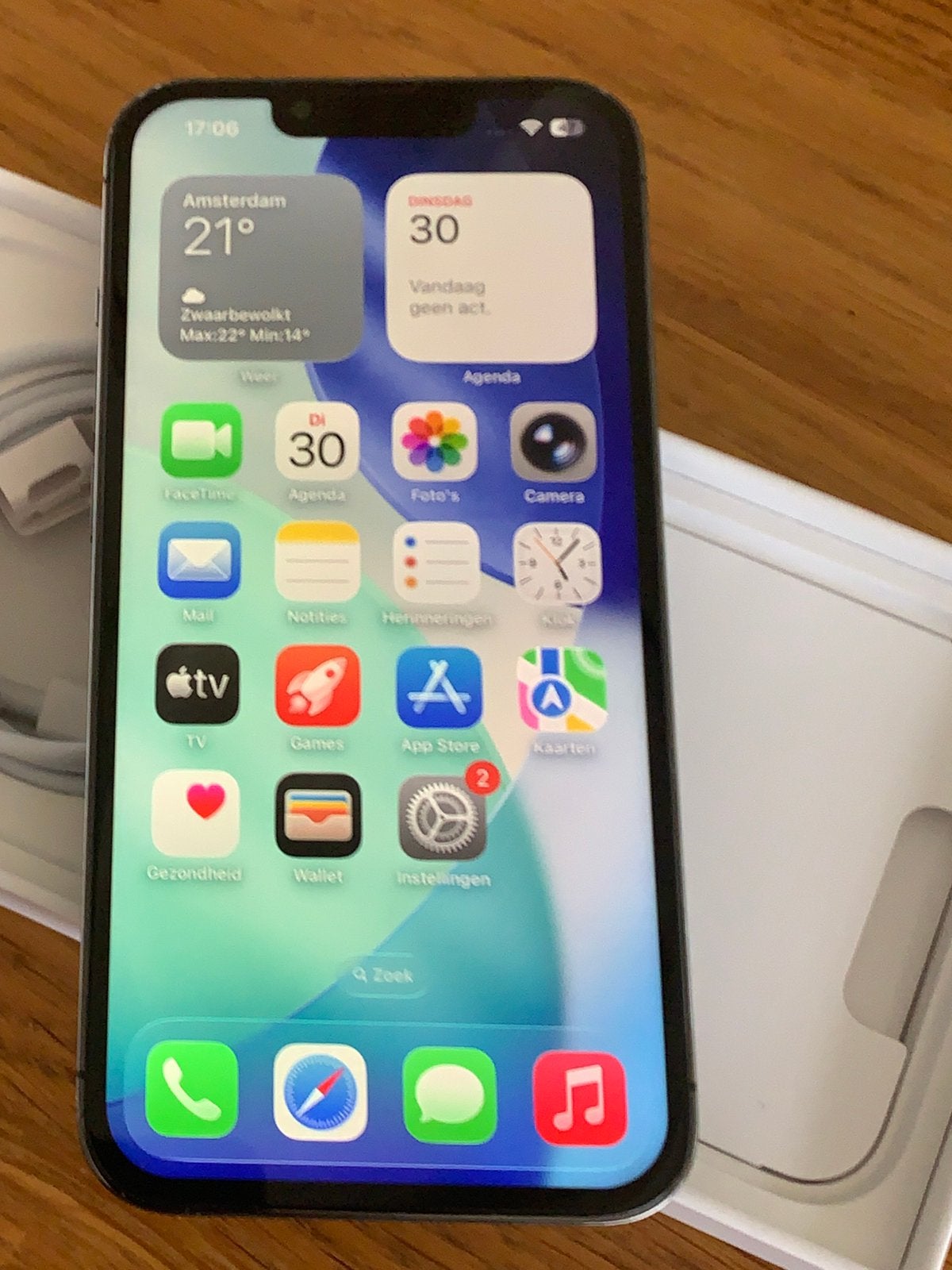 Iphone 13. 128 gb, 128 GB, Blauw, IPhone 13, Ophalen of Verzenden