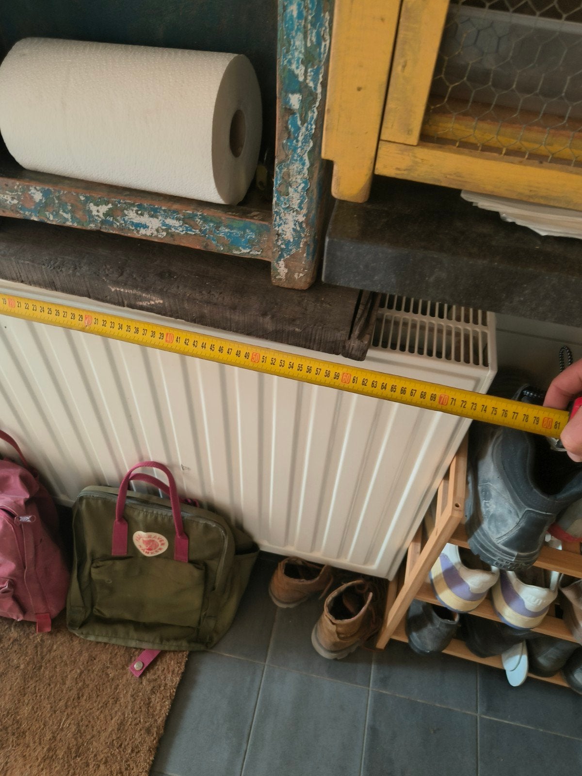 3 gebruikte radiatoren met afdekplaat, 10 jaar oud, 30 tot 80 cm, Gebruikt, Radiator, Ophalen of Verzenden