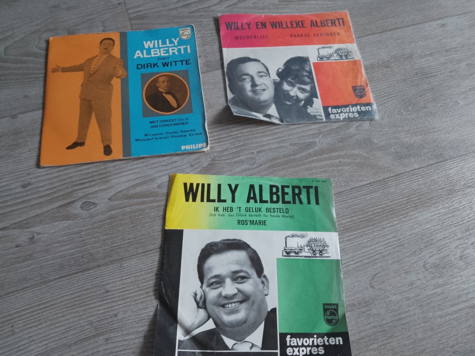 Vinyl 45 toeren Willy Alberti singles jaren 60, Cd's en Dvd's, Vinyl Singles, Ophalen of Verzenden, Zo goed als nieuw, Nederlandstalig