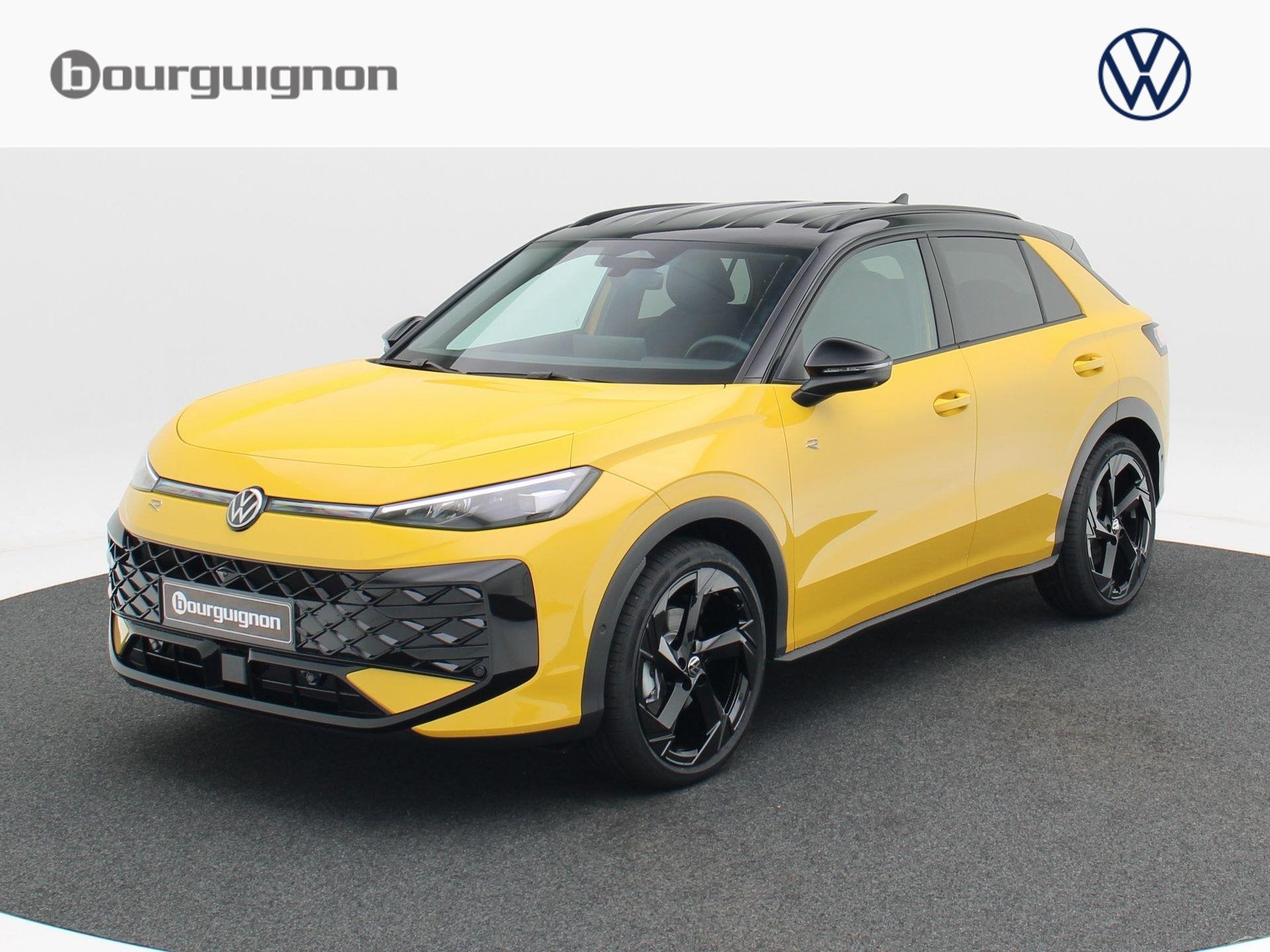 Volkswagen T-Roc R-Line First Edition 1.5 eTSI 150 PK | Trek, 1374 kg, 1498 cc, 150 pk, Zwart