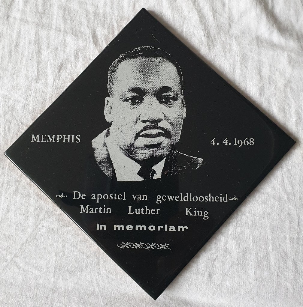 Martin Luther King herdenkings tegel, Ophalen of Verzenden