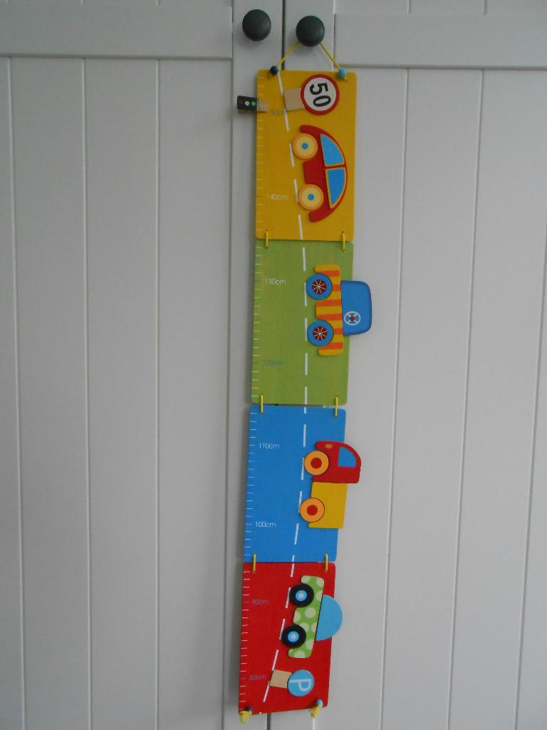 Houten groeimeter, Ophalen of Verzenden, Zo goed als nieuw
