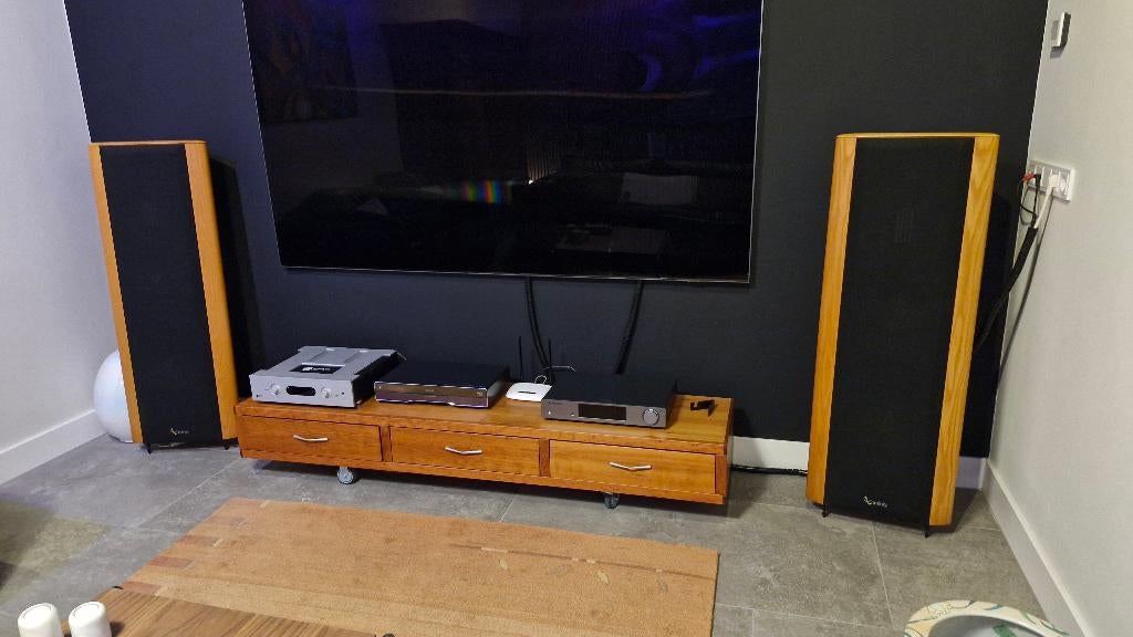 Luidsprekerset 4 weg Infinity Renaissance 90, Zo goed als nieuw, 120 watt of meer, Front, Rear of Stereo speakers, Ophalen