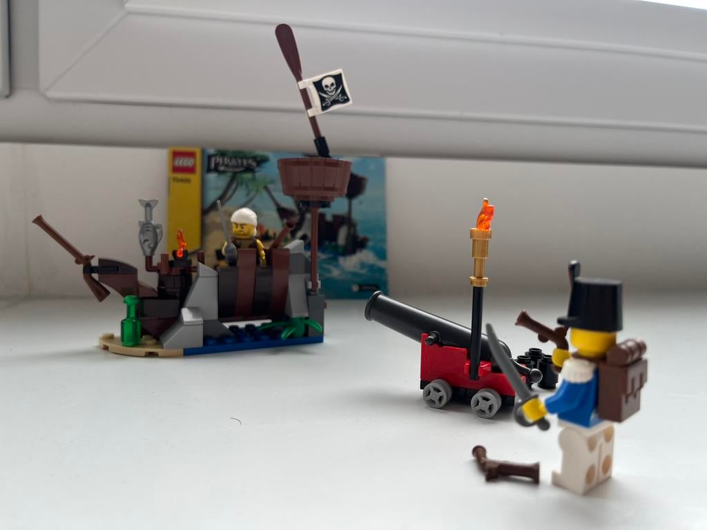 70409 piraten lego, Kinderen en Baby's, Speelgoed | Duplo en Lego, Ophalen of Verzenden, Zo goed als nieuw, Complete set, Lego