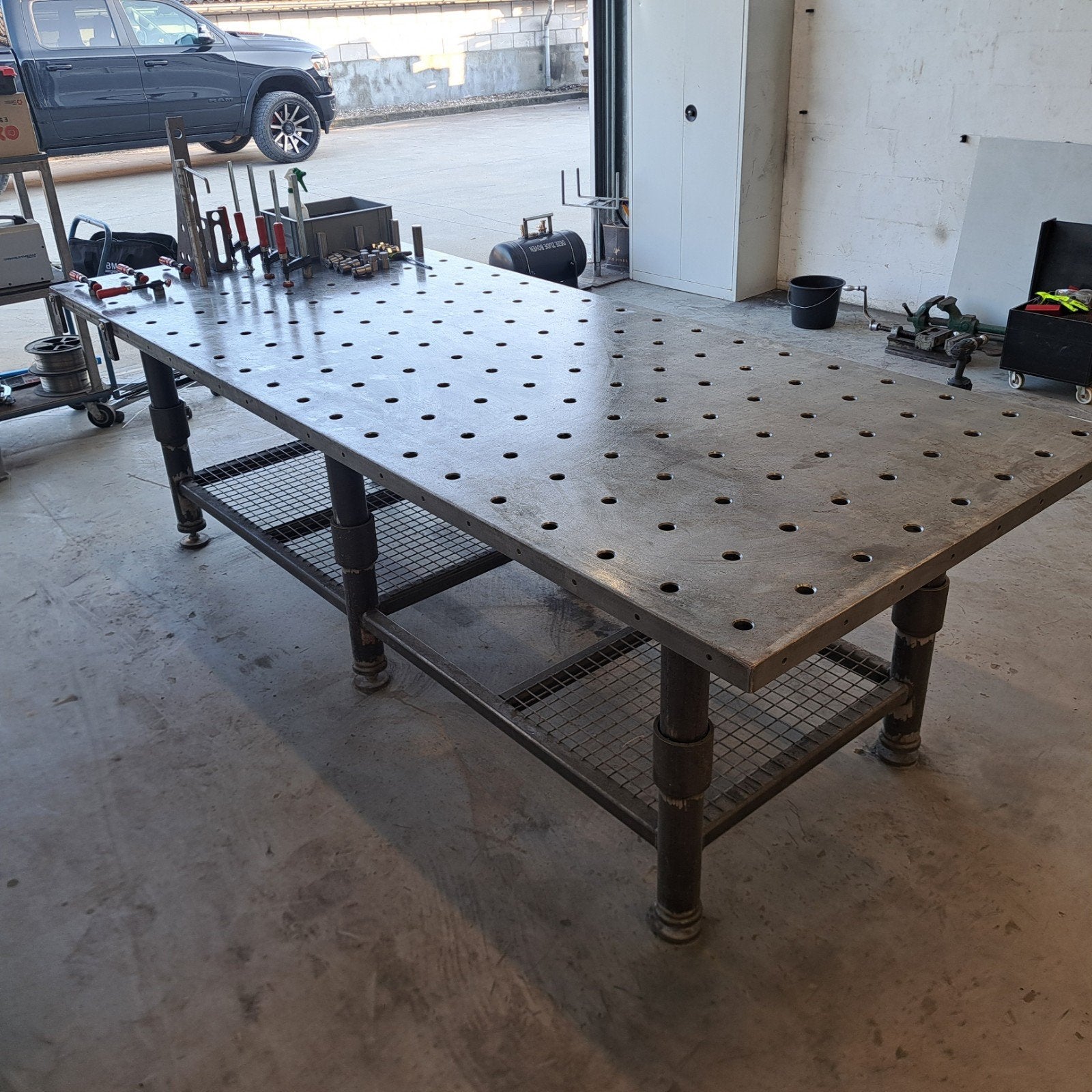 Lastafel 1200x3000mm met massief 50mm blad, Doe-het-zelf en Verbouw, Ophalen of Verzenden