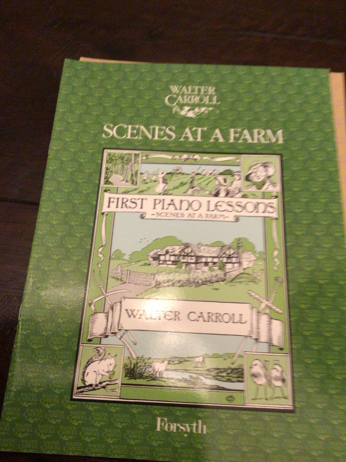 Walter Carroll - First Piano Lessons: Scenes at a Farm, Ophalen of Verzenden, Nieuw, Les of Cursus, Piano