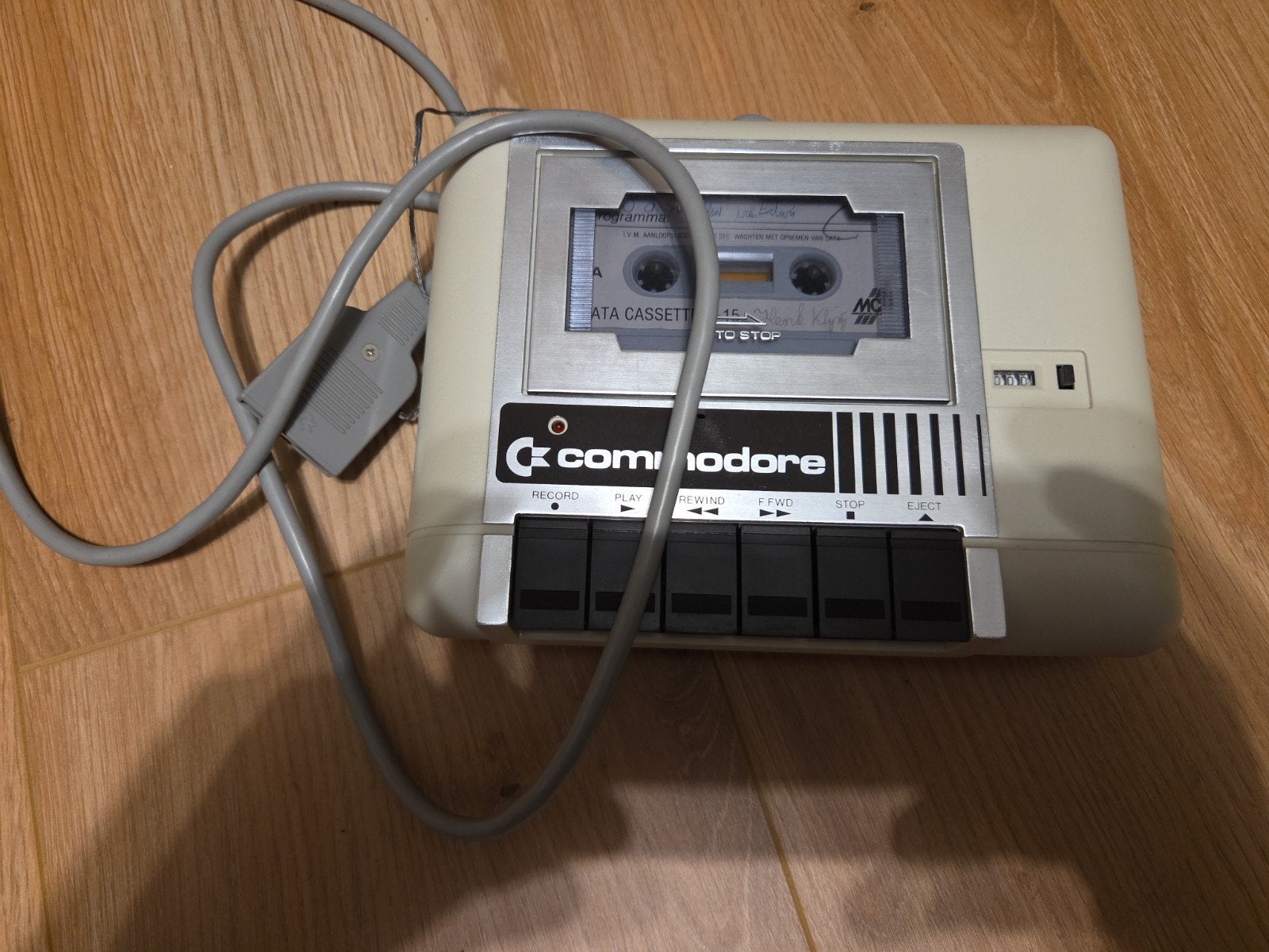 Commodore Datasette C2N Datarecorder voor retro computers, Computers en Software, Ophalen of Verzenden, Commodore
