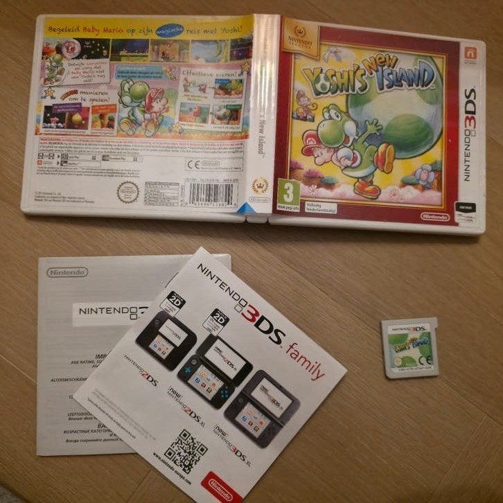Yoshi's New Island (Nintendo 3DS) - Zo goed als nieuw, 1 speler, Ophalen of Verzenden, Zo goed als nieuw, Vanaf 3 jaar