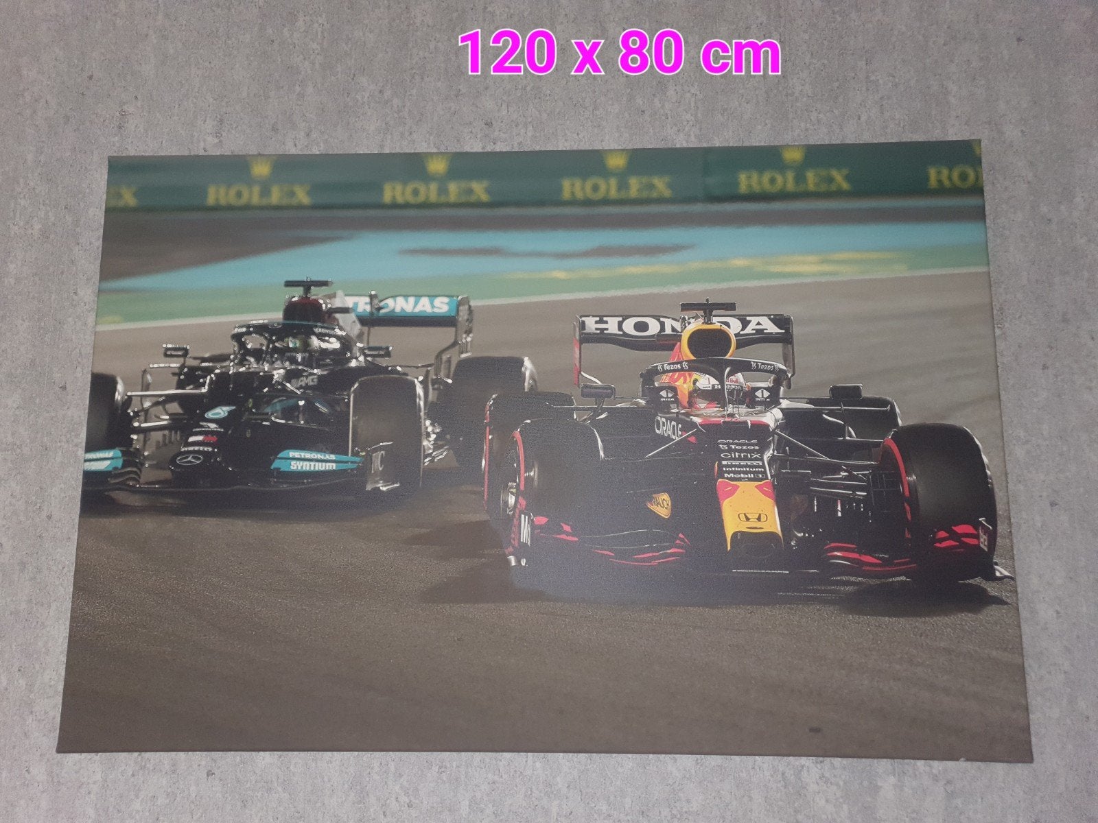 Max Verstappen Canvas Schilderij - formule 1, Ophalen of Verzenden, Formule 1
