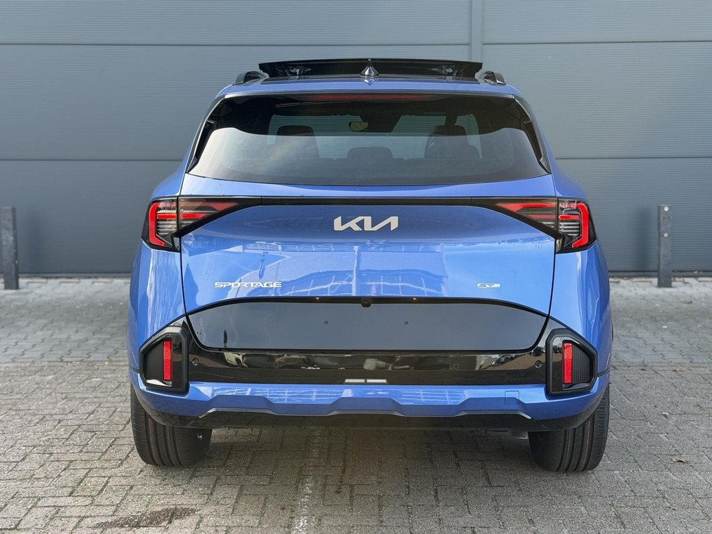 Kia Sportage 1.6 T-GDi Hybrid GT-Line Snel Leverbaar | Head-, Auto's, Kia, 4 cilinders, Blauw, Nieuw, Hybride Elektrisch/Benzine