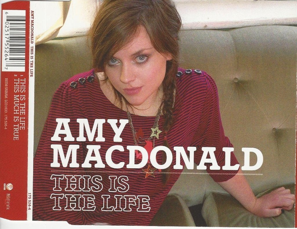 Amy MacDonald ‎– This Is The Life = 2 track = 1,99, Ophalen of Verzenden, Zo goed als nieuw, Pop