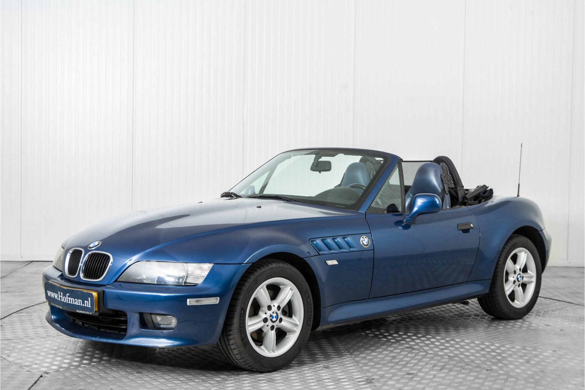 BMW Z3 Roadster 2.2i S (bj 2001), 2171 cc, Achterwielaandrijving, Cabriolet, Blauw