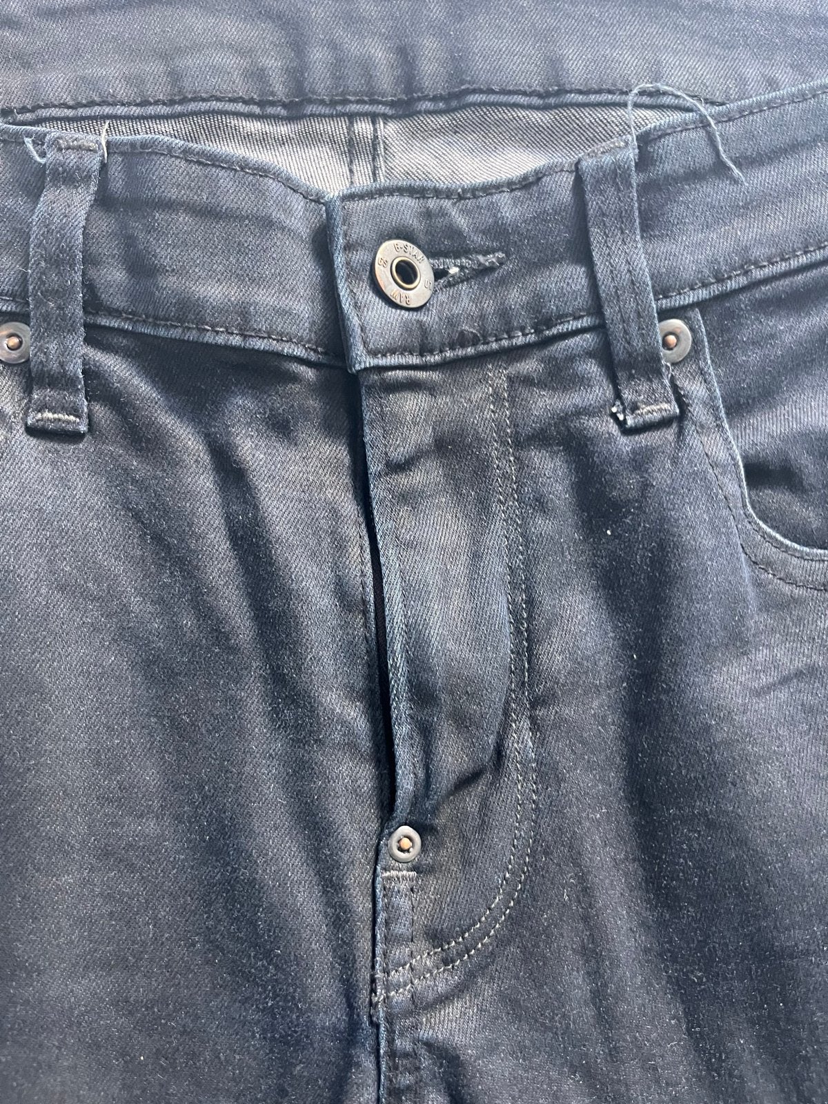 G-Star RAW Revend Super Slim Jeans W33 L34 Zwart, Ophalen, Zo goed als nieuw, Zwart, W33 - W34 (confectie 48/50)