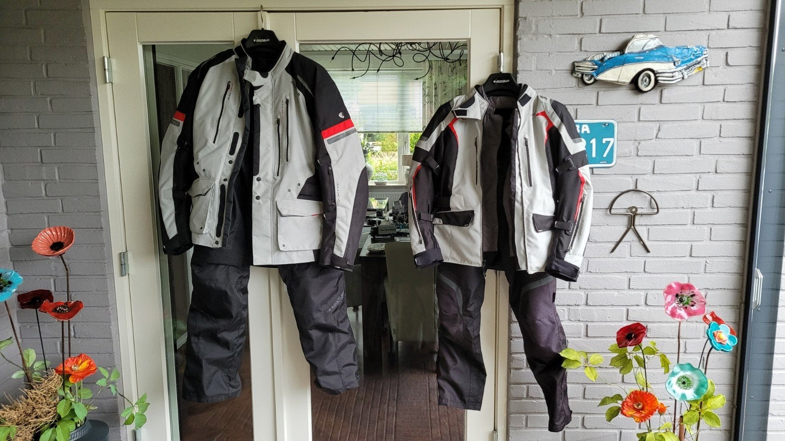 dames en heren jas met broek, laarzen en Goldwing motorhoes, Motoren, Ophalen of Verzenden, Tweedehands, Dames, Laarzen