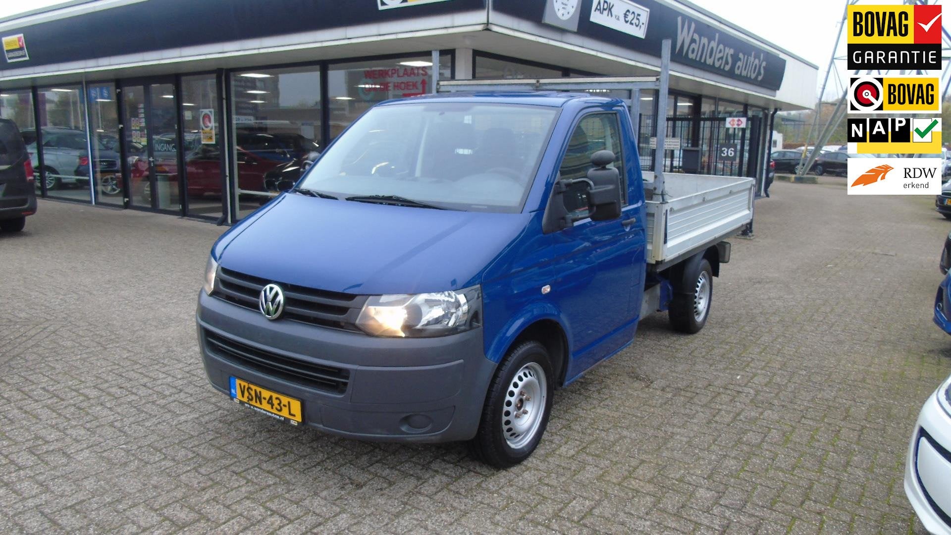 Volkswagen TRANSPORTER 2.0 TDI L1H1 BM, Auto's, Volkswagen, Euro 5, Gebruikt, 4 cilinders, Blauw