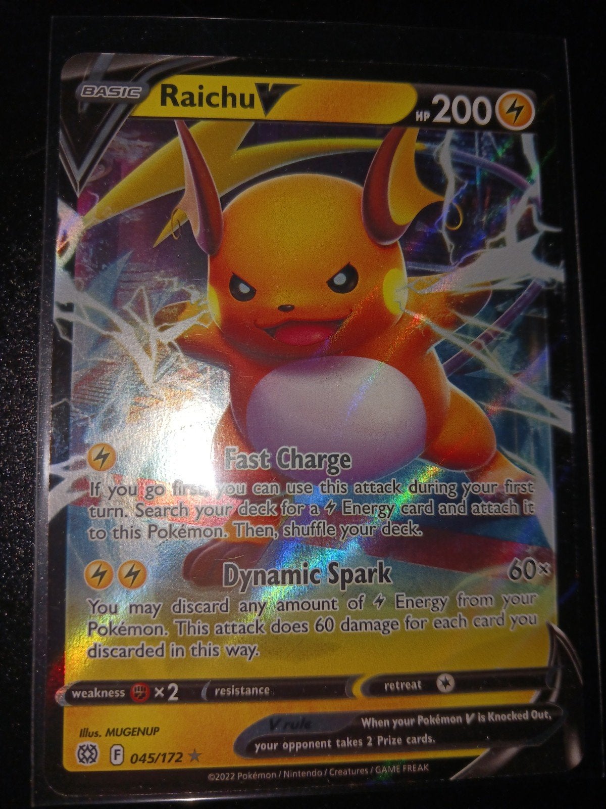 Raichu V, Ophalen of Verzenden, Zo goed als nieuw