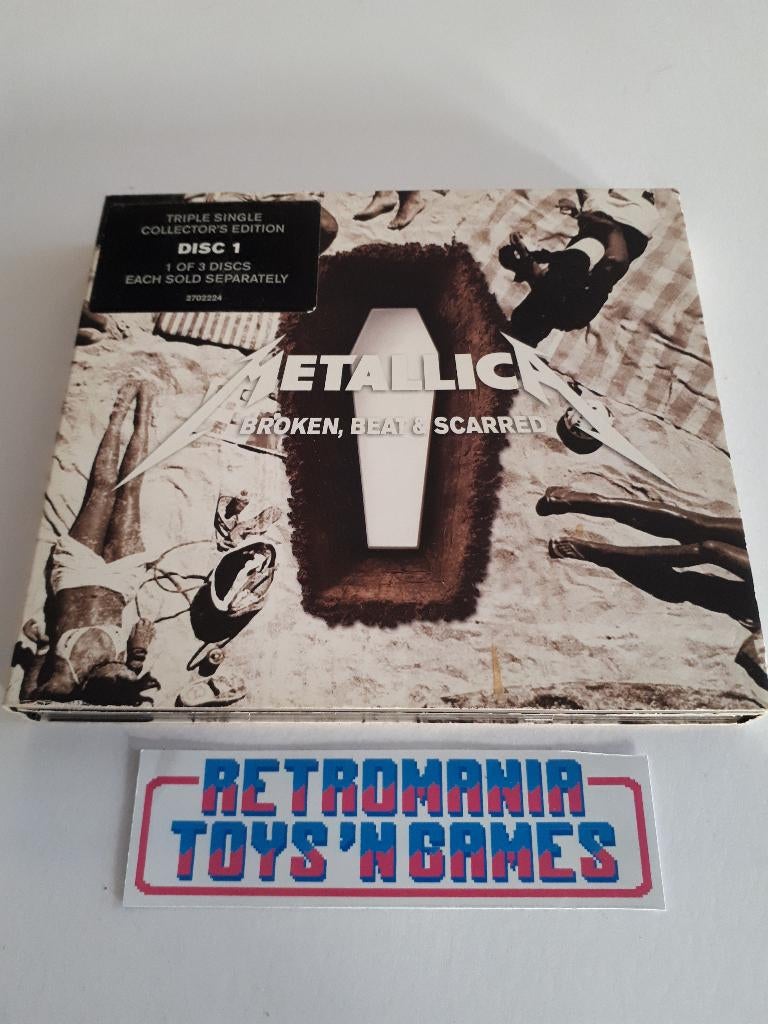 cd rock - metallica: broken, beat & scarred (disc 1), Verzenden, Zo goed als nieuw, Poprock