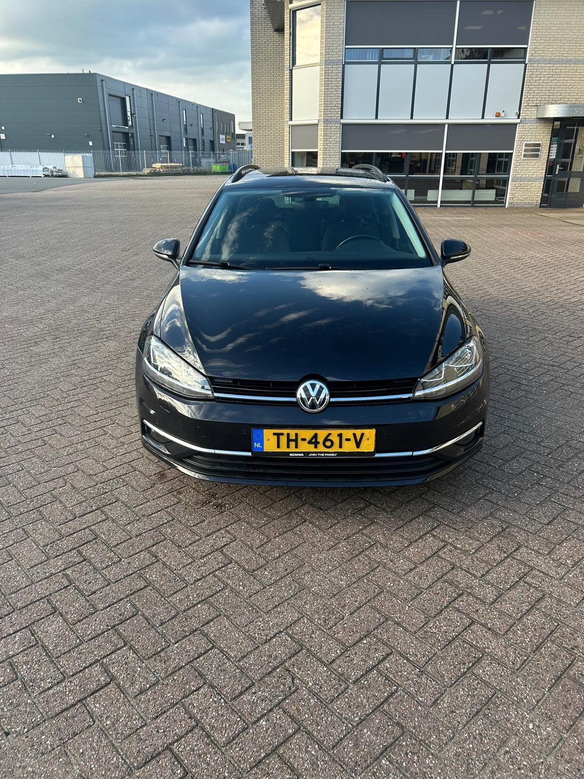 Vw Golf 1.6TDI DSG Highline business R variant, Stof, Euro 6, Automatische klimaatregeling, Zwart