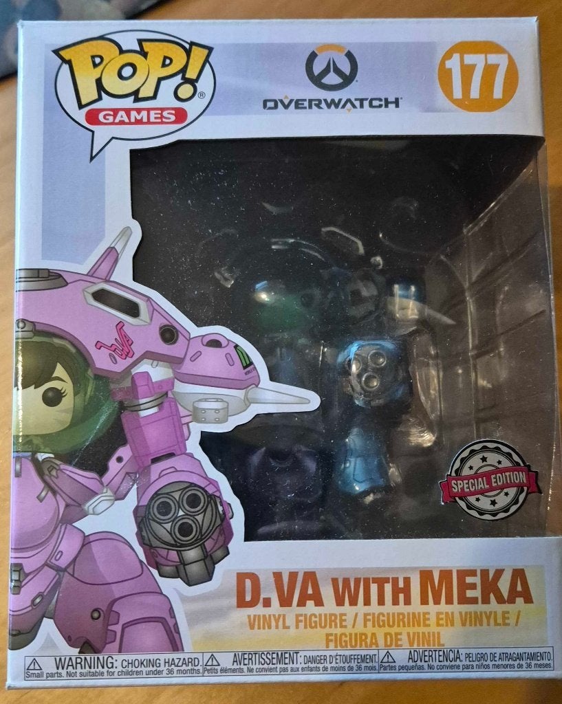 DVA overwatch funko pop special edition in box, Ophalen of Verzenden, Nieuw