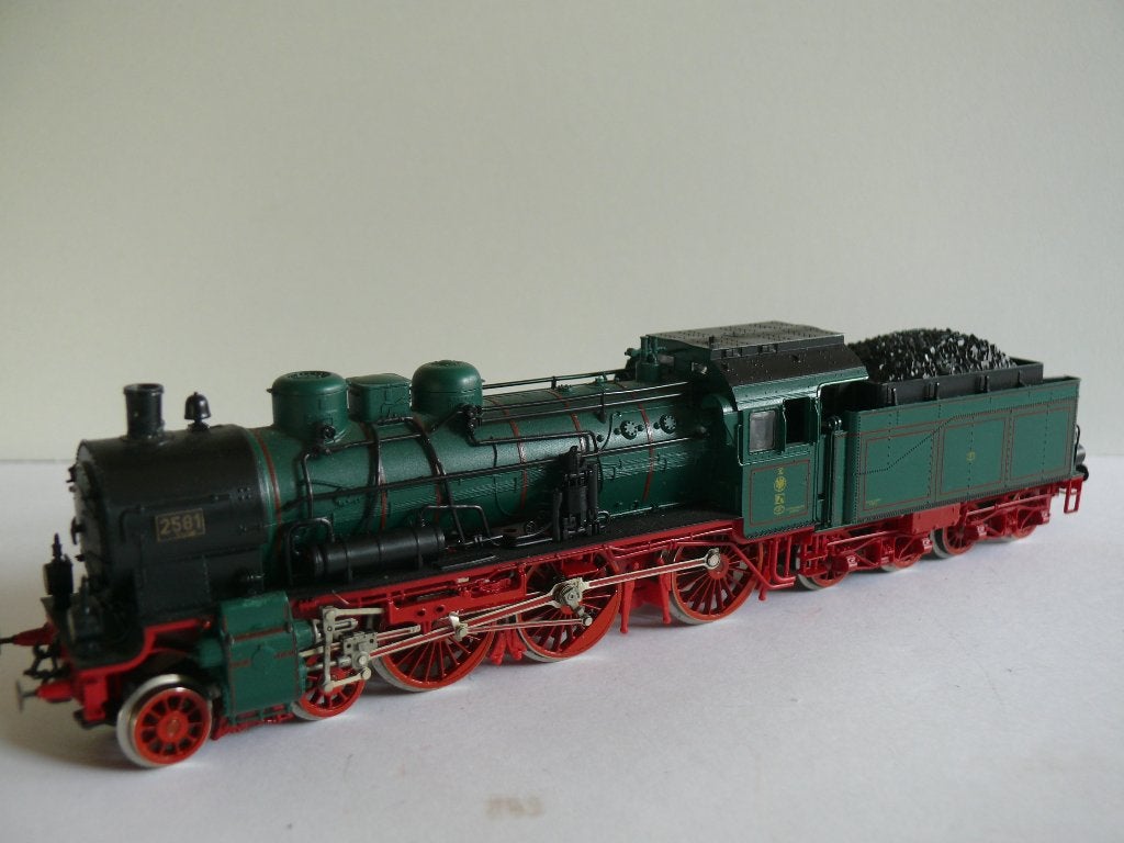 Fleischmann stoomlok 4800 (P8 2581) digitaal, Hobby en Vrije tijd, Gebruikt, Fleischmann, Ophalen of Verzenden, Gelijkstroom