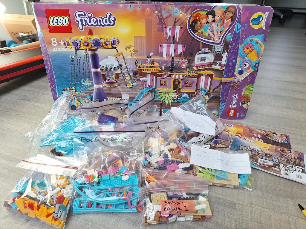 Lego Friends Heartlake City Pier Kermis - 41375, Ophalen, Zo goed als nieuw