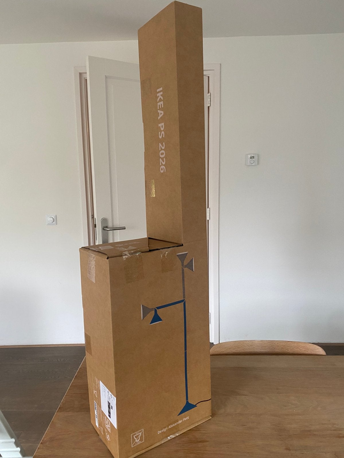 Ps 2026 lamp ikea blauw incl lampje, Ophalen, Nieuw