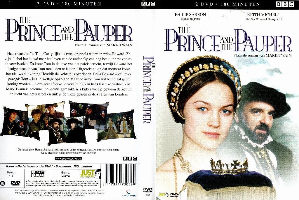 The Prince and the Pauper, Alle leeftijden, Ophalen of Verzenden, Zo goed als nieuw