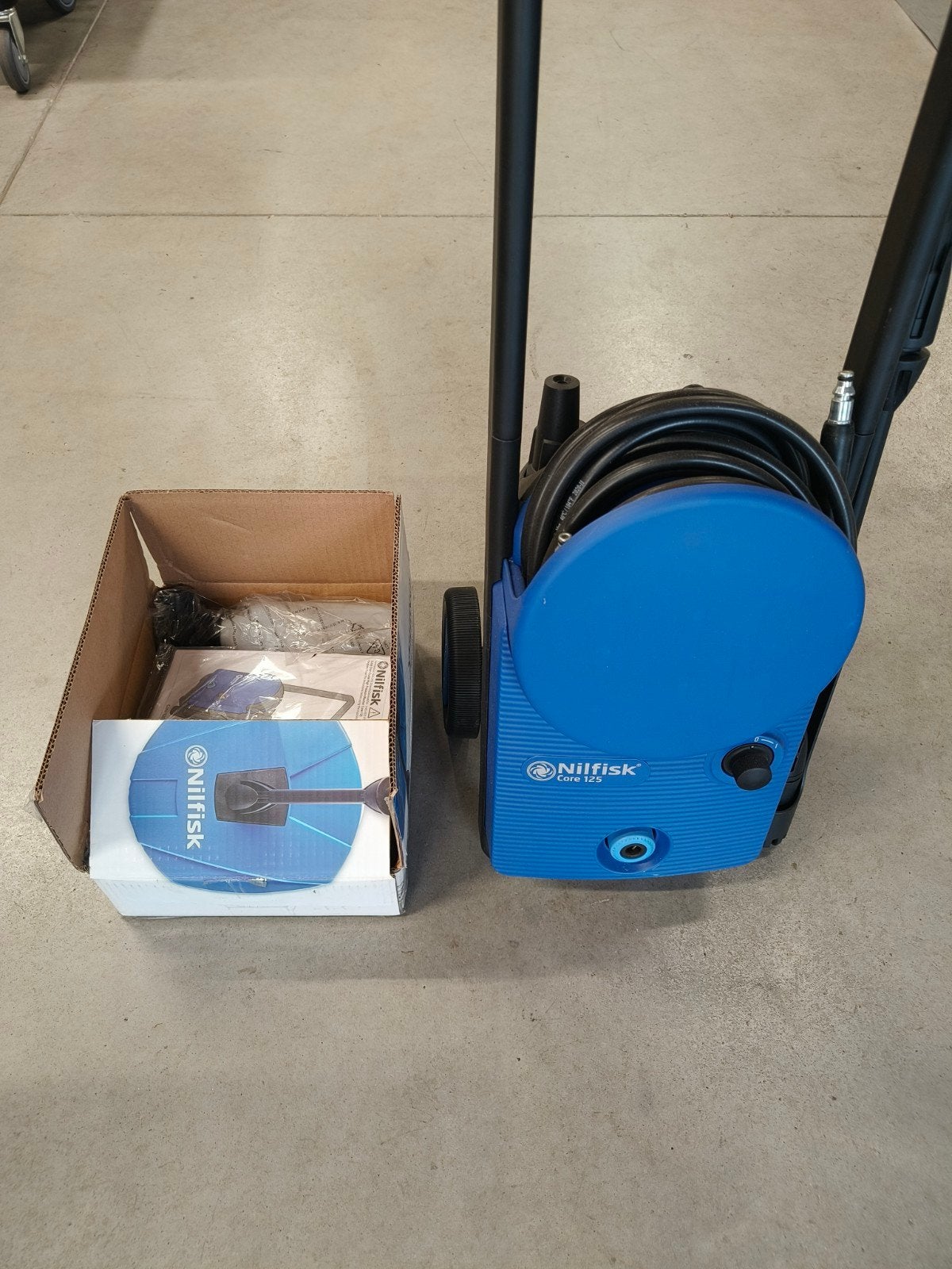 Nieuwe Nilfisk core 125, Tuin en Terras, Hogedrukreinigers, Ophalen of Verzenden, Nieuw, Elektrisch