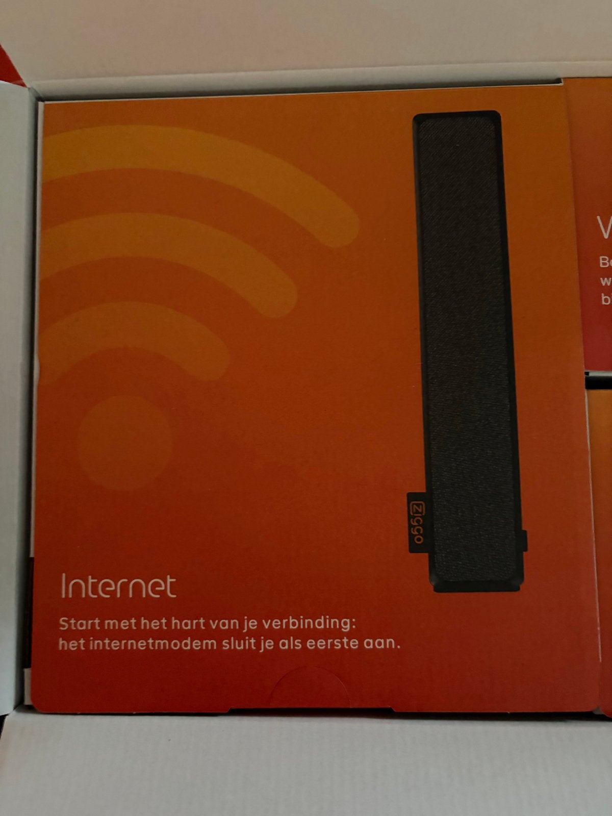 Ziggo Internet Modem - Nieuw in doos, Computers en Software, Routers en Modems, Ophalen of Verzenden, Nieuw, Router met modem