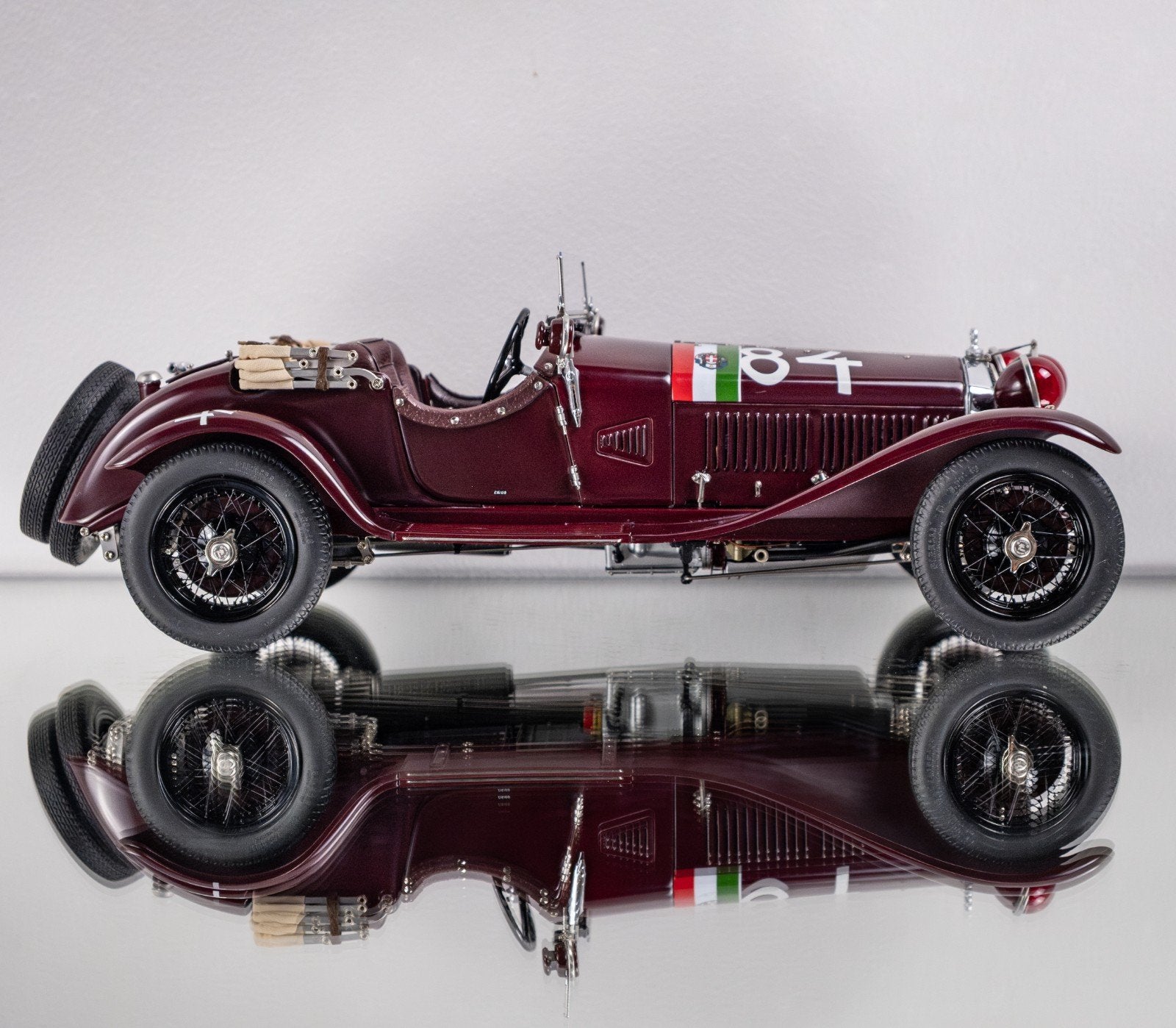 CMC Alfa Romeo 6C Mille Miglia 1930 M141, Ophalen of Verzenden, Zo goed als nieuw, Auto, Overige merken