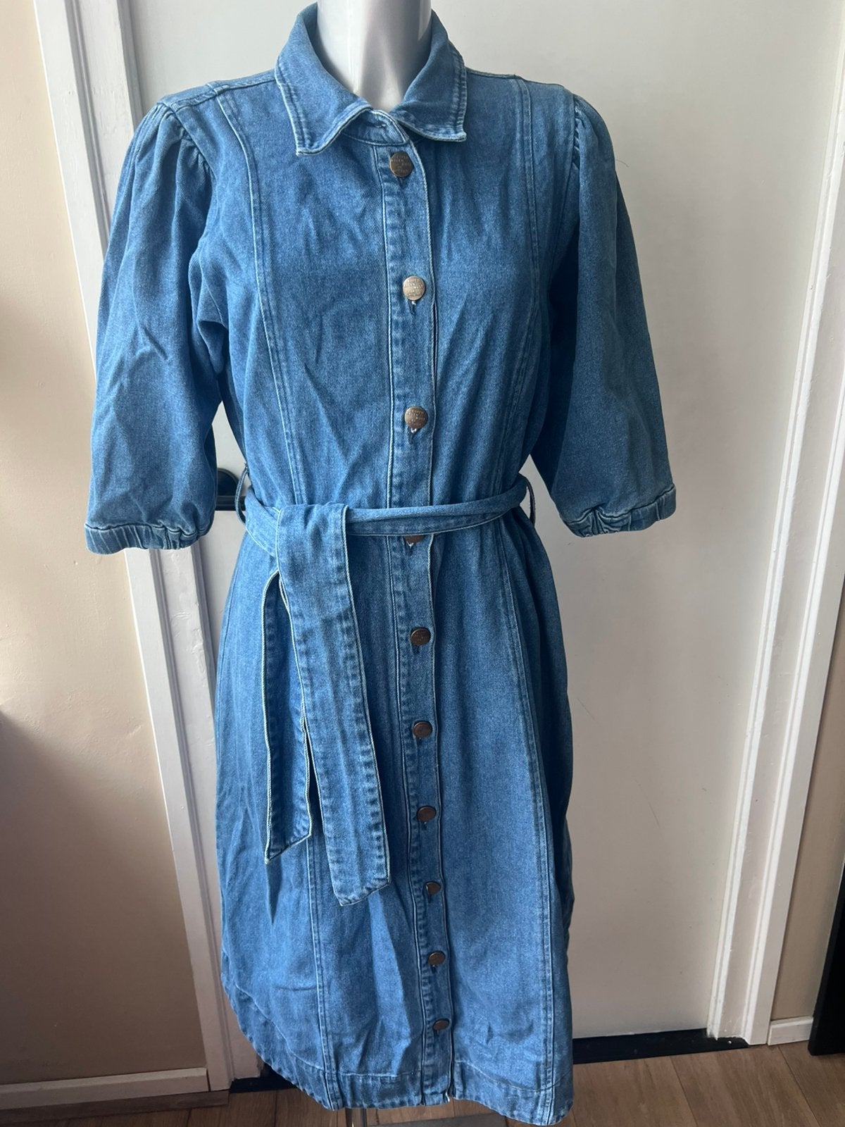 Copenhagen muse cmtracy-dr denim jurk maat L, Blauw, Maat 42/44 (L), Ophalen of Verzenden, Zo goed als nieuw