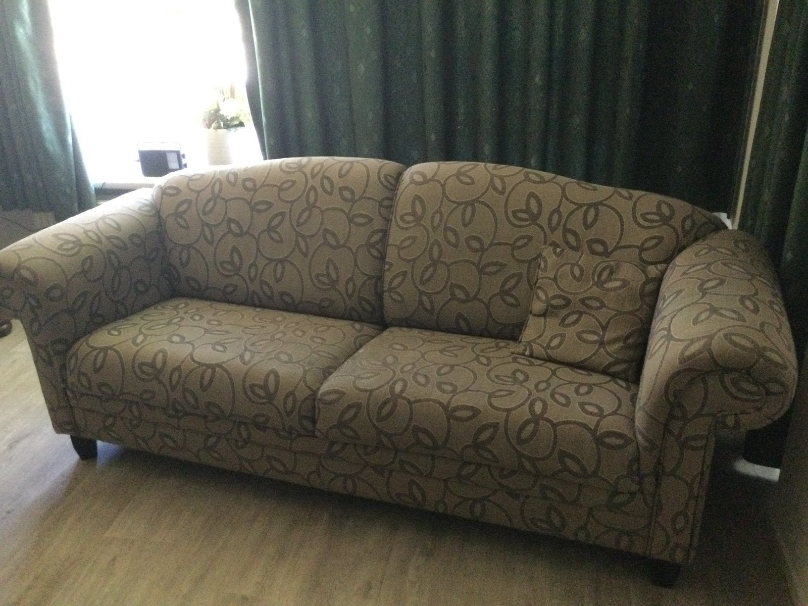 gratis BANK, Ophalen, Gebruikt, Stof, 200 tot 250 cm