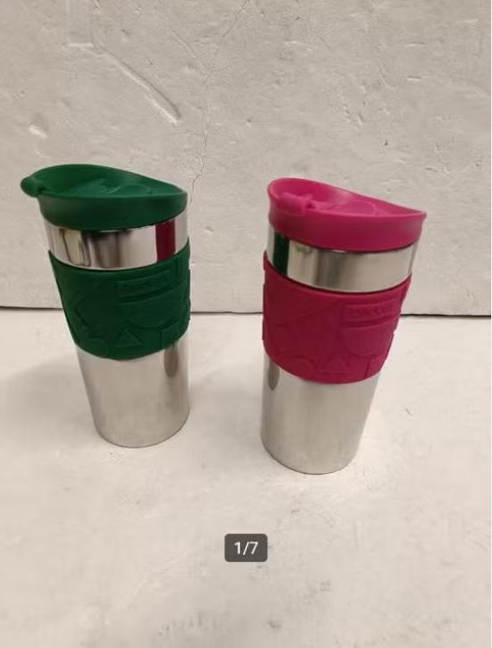 Bodum travel mug nieuw in roze of groen thermoskan, Nieuw, Ophalen of Verzenden