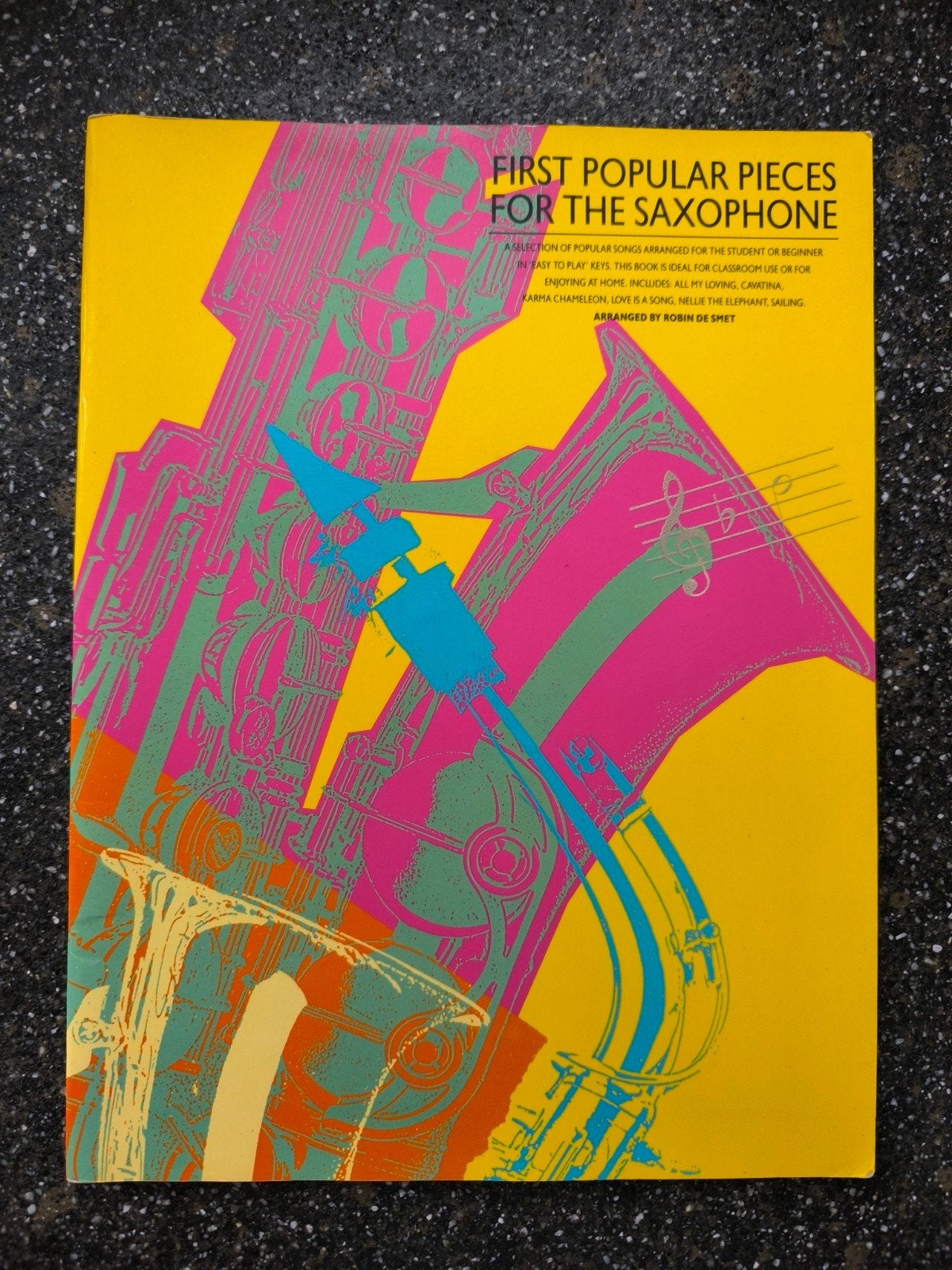 First Popular Pieces for the Saxophone - Muziekboek, Gebruikt, Ophalen of Verzenden, Populair, Saxofoon