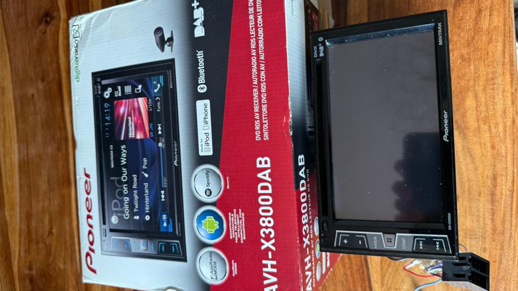 Pioneer AVH-X3800DAB, Auto diversen, Autoradio's, Ophalen of Verzenden, Zo goed als nieuw