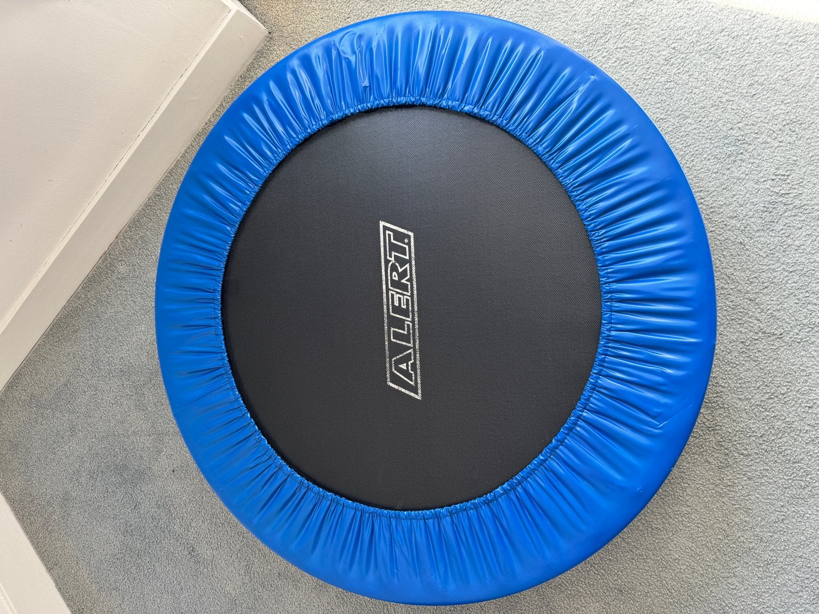 Alert! Mini Trampoline - Blauw, Kinderen en Baby's, Speelgoed | Buiten | Trampolines, Ophalen, Gebruikt