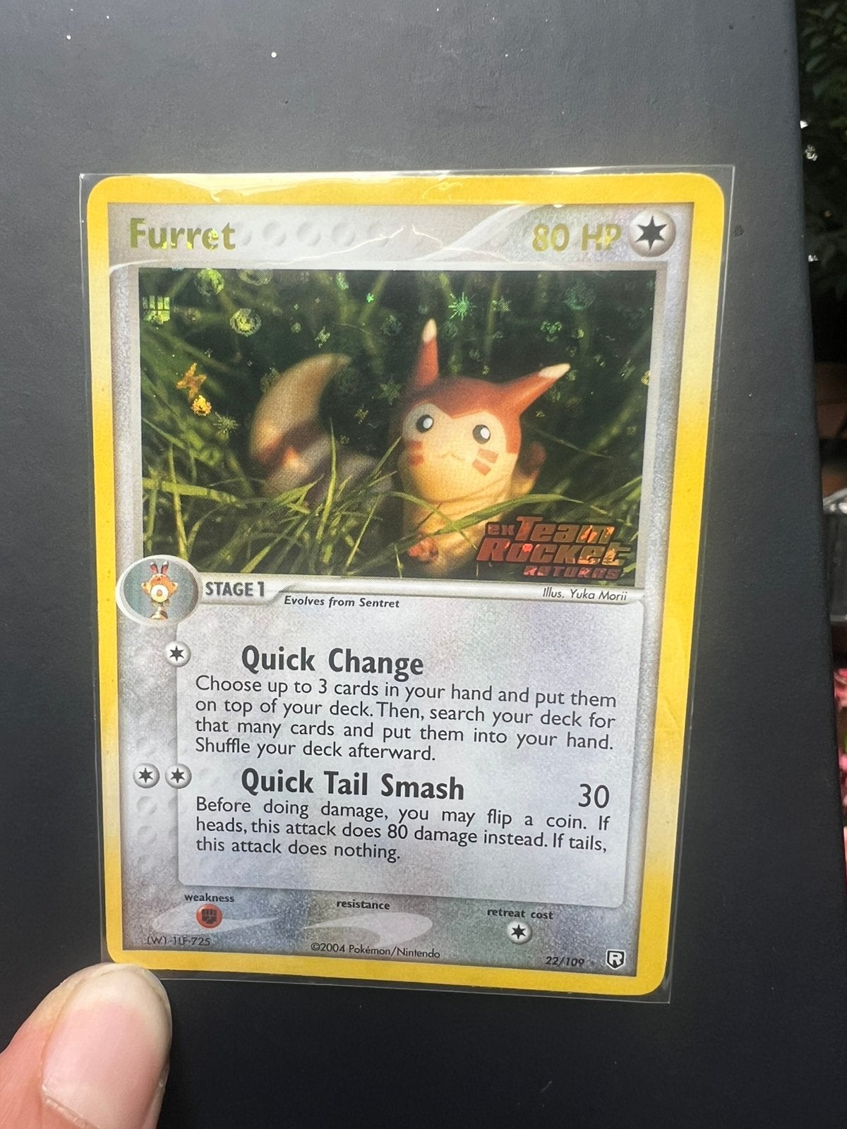 🔥VINTAGE POKÉMON 3 TOPKAARTEN –DRAGONITE•SWAMPERT EX•FURRET, Hobby en Vrije tijd, Verzamelkaartspellen | Pokémon, Ophalen, Zo goed als nieuw