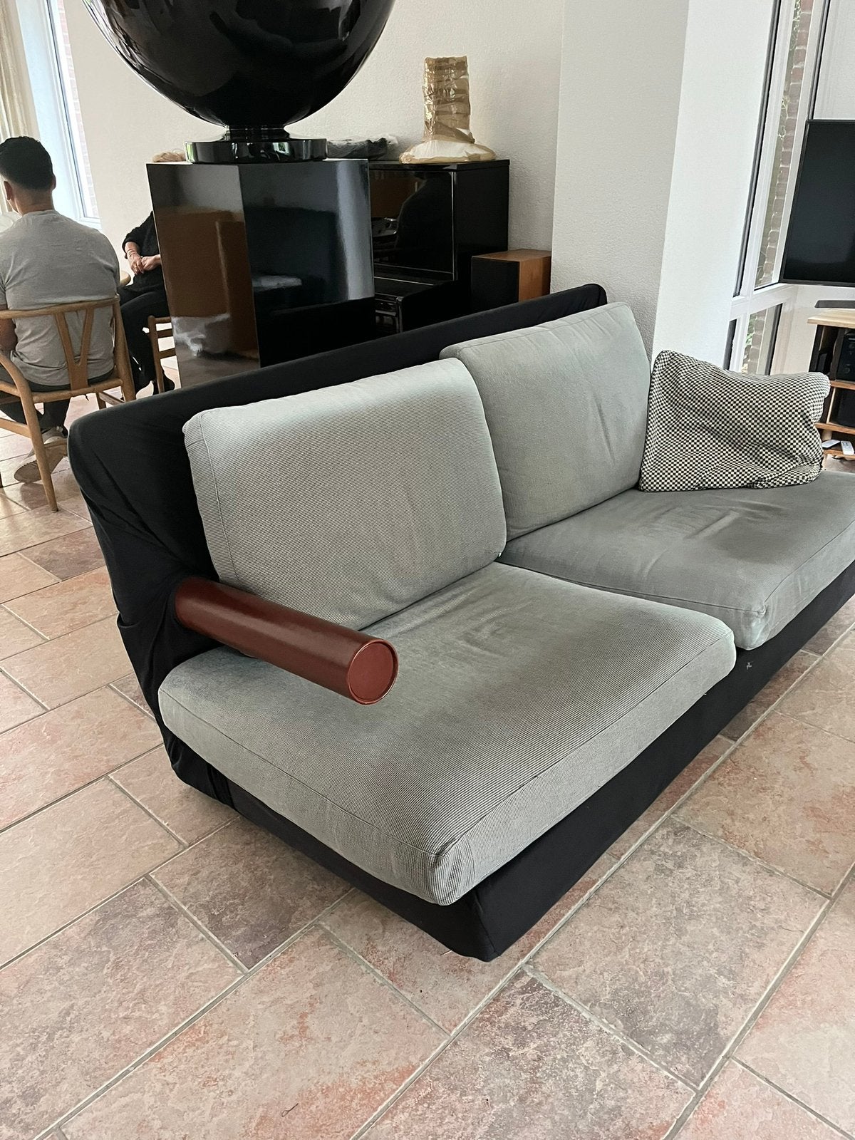 B&B Italia Baisity 2-zitsbank - Antonio Citterio, Ophalen, Gebruikt, 150 tot 200 cm, Tweepersoons