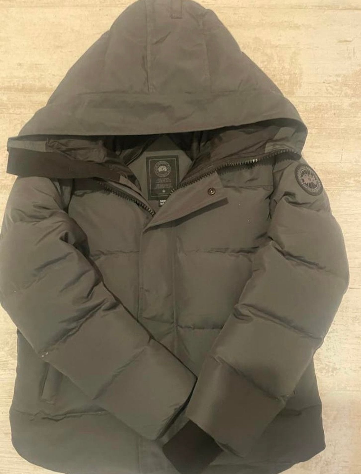 Canada Goose Hybridge Lite donsjack - Maat M, Ophalen of Verzenden, Zo goed als nieuw, Grijs