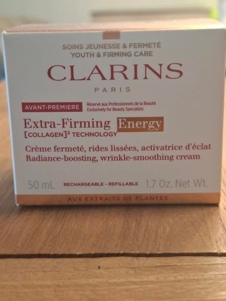 Clarins Extra-Firming Energy crème + 4 travel tubes, Ophalen of Verzenden