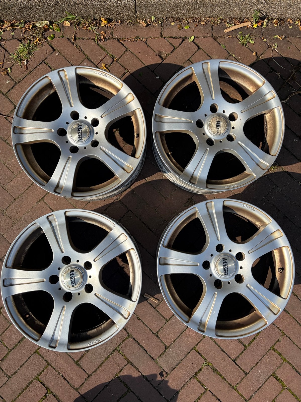 Magna Kronprinz KBA 46675 Velgen - Set van 4, Ophalen of Verzenden, Gebruikt
